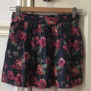 IKKS flowery skirt size 10 - French Boutique